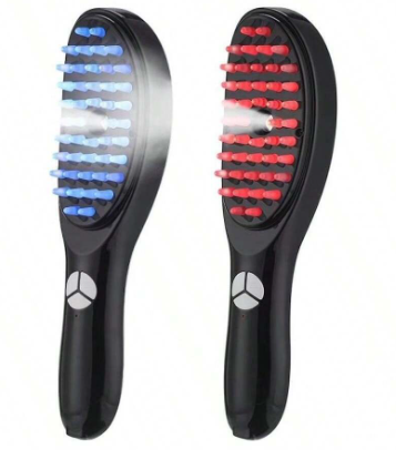 Electric Steamer Massage Comb Three Gear Vibrating Spray